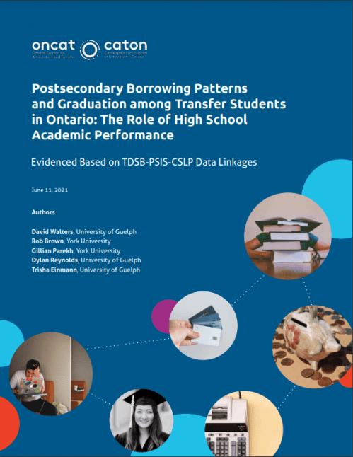 Borrowing patterns role of HS report cover